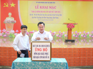 BÌNH TÂN: PHÁT ĐỘNG QUYÊN GÓP ỦNG HỘ ĐỒNG BÀO CÁC TỈNH BỊ ẢNH HƯỞNG BỞI BÃO SỐ 10