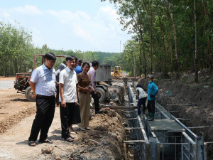 BÌNH TÂN KHẢO SÁT TUYẾN ĐƯỜNG LIÊN XÃ SAU SÁP NHẬP