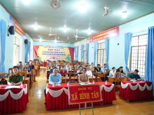 XÃ BÌNH TÂN THAM DỰ LỚP BỒI DƯỠNG TRỰC TUYẾN NGHIỆP VỤ CHUYÊN SÂU VỀ CÔNG TÁC KIỂM TRA, GIÁM SÁT NĂM 2025
