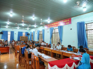 BÌNH TÂN: TỔ CHỨC HỌP HỘI ĐỒNG XÁC ĐỊNH MỨC ĐỘ KHUYẾT TẬT CHO CÁC TRƯỜNG HỢP TRÊN ĐỊA BÀN