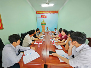 UBND XÃ BÌNH TÂN TRIỂN KHAI KẾ HOẠCH TỔ CHỨC KỶ NIỆM NGÀY...