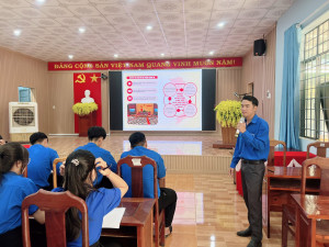 XÃ ĐOÀN BÌNH TÂN MỞ LỚP NHẬN THỨC VỀ ĐOÀN CHO ĐỘI VIÊN ƯU TÚ NĂM 2026
