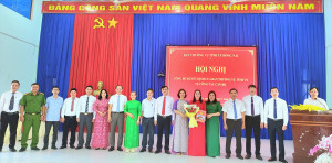 HỘI NGHỊ CÔNG BỐ QUYẾT ĐỊNH CỦA BAN THƯỜNG VỤ TỈNH ỦY VỀ CÔNG TÁC CÁN BỘ