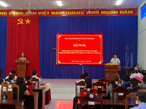 XÃ BOM BO TỔ CHỨC HỘI NGHỊ LẤY Ý KIẾN GÓP Ý VĂN KIỆN ĐẠI HỘI ĐẠI BIỂU TOÀN QUỐC LẦN THỨ XIV CỦA ĐẢNG