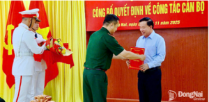 Chủ tịch UBND tỉnh Nguyễn Văn Út tham gia Ban Chấp hành Đảng bộ quân sự tỉnh Đồng Nai