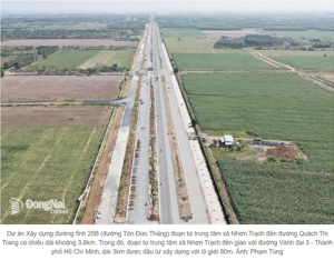 [Chùm ảnh] Cận cảnh tuyến đường hơn 600 tỷ đồng trước ngày thông xe kỹ thuật