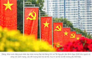 Đảng, Nhà nước tặng quà nhân dịp chào mừng Đại hội Đảng XIV và Tết Nguyên đán Bính Ngọ 2026