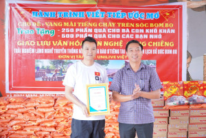 HÀNH TRÌNH “VIẾT TIẾP ƯỚC MƠ – VANG MÃI TIẾNG CHÀY TRÊN SÓC BOM BO” LAN TỎA GIÁ TRỊ NHÂN VĂN SÂU SẮC