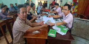 Hội Cựu chiến binh xã Bom Bo phát huy tốt vai trò hoạt động ủy thác vốn vay từ Ngân hàng Chính sách xã hội 
