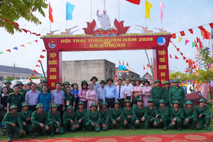 LỄ KHAI MẠC HỘI TRẠI TÒNG QUÂN NĂM 2026