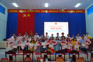 HỘI NGHỊ TỔNG KẾT CÔNG TÁC BẦU CỬ ĐẠI BIỂU HỘI ĐỒNG NHÂN DÂN KHOÁ XVI VÀ ĐẠI BIỂU HỘI ĐỒNG NHÂN DÂN CÁC CẤP, NHIỆM KỲ 2026 – 2031 TẠI XÃ BOM BO