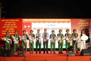 XÃ BOM BO TỔ CHỨC “ĐÊM HỘI TÒNG QUÂN – TUYÊN DƯƠNG THANH NIÊN LÊN ĐƯỜNG BẢO VỆ TỔ QUỐC” NĂM 2026