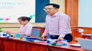 Ban Đại diện HĐQT Ngân Hàng CSXH xã Bom Bo tổ chức phiên họp thường kỳ quý I năm 2026.