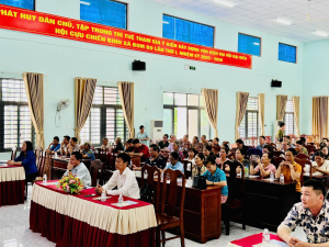 HỘI NÔNG DÂN XÃ BOM BO TỔ CHỨC HỘI NGHỊ TRIỂN KHAI HỘI NGHỊ HƯỚNG DẪN SỬ DỤNG THUỐC BẢO VỆ THỰC VẬT AN TOÀN, HIỆU QUẢ TRÊN CÂY TRỒNG CHO HỘI VIÊN NÔNG DÂN ĐỢT 2 NĂM 2026
