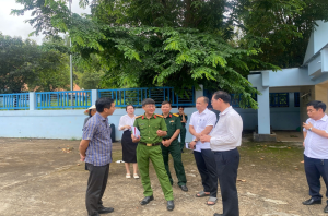 XÃ BOM BO KHẢO SÁT, KIỂM TRA CÔNG TÁC CHUẨN BỊ LỄ CÔNG BỐ DI TÍCH LỊCH SỬ QUỐC GIA SÓC BOM BO VÀ DI SẢN VĂN HÓA PHI VẬT THỂ