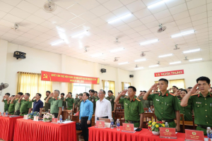 Lực lượng tham gia BVANTT ở cơ sở xã Bom Bo: Dấu ấn đáng nhớ, tự hào ghi danh tại Hội thi cấp Cụm, Lần 1 năm 2026