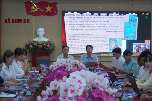 XÃ BOM BO THAM DỰ HỘI NGHỊ TUYÊN TRUYỀN CÔNG TÁC BIÊN GIỚI TRÊN ĐẤT LIỀN VIỆT NAM - CAMPUCHIA