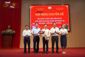 ỦY BAN MTTQ VIỆT NAM XÃ BOM BO TỔ CHỨC HỘI NGHỊ CHUYÊN ĐỀ “XÂY DỰNG Ý THỨC CÔNG DÂN ĐÔ THỊ”