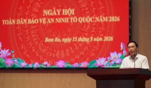 Bom Bo tổ chức Ngày hội toàn dân bảo vệ an ninh Tổ quốc năm 2026