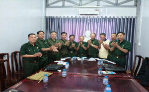Hội Cựu chiến binh xã Bom Bo thi đua thực hiện phong trào “Toàn dân bảo vệ an ninh Tổ quốc"