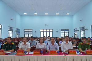 XÃ BOM BO KHAI GIẢNG LỚP BỒI DƯỠNG KIẾN THỨC QUỐC PHÒNG VÀ AN NINH CHO ĐỐI TƯỢNG 4 NĂM 2026
