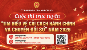 📢 CHỈ CÒN 03 NGÀY NỮA! ĐỪNG BỎ LỠ CUỘC THI TRỰC TUYẾN “TÌM HIỂU VỀ CẢI CÁCH HÀNH CHÍNH VÀ CHUYỂN ĐỔI SỐ” NĂM 2026!