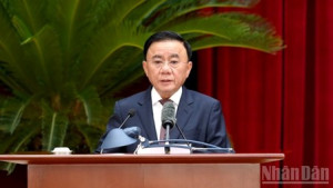 Đồng chí Trần Cẩm Tú, Ủy viên Bộ Chính trị, Thường trực Ban Bí thư.