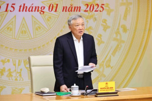 Phó Thủ tướng Thường trực Nguyễn Hòa Bình phát biểu kết luận Phiên họp thứ 9 của Ban Chỉ đạo cải cách hành chính của Chính phủ