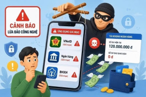 Cảnh báo hành vi giả mạo cơ quan nhà nước để lừa đảo qua tin nhắn và cuộc gọi