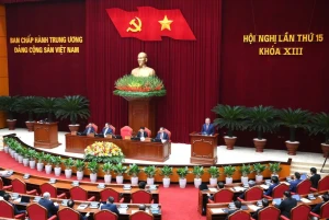 Hội nghị lần thứ 15 Ban Chấp hành Trung ương Đảng khóa XIII khai mạc trọng thể tại Thủ đô Hà Nội.
