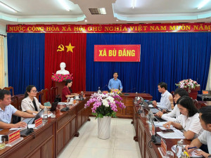 Toàn cảnh buổi làm việc (Ảnh Trọng Phước)