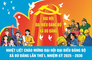 Xã Bù Đăng: Đại hội Đại biểu Đảng bộ xã - Trao niềm tin, gửi...