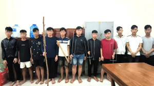 Công an xã Bù Đăng kịp thời ngăn chặn nhóm thanh niên gây rối trật tự công cộng