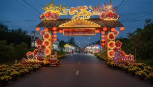 Dự kiến Cổng chào Hội Hoa Xuân Bính Ngọ 2026