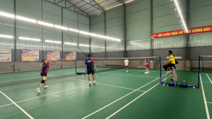 Bù Đăng: Tưng bừng giải Cầu lông Đại hội Thể dục Thể thao xã lần thứ I/2026