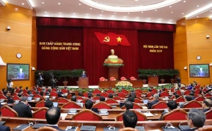 Tổng Bí thư Tô Lâm chủ trì và phát biểu bế mạc Hội nghị - Ảnh: VGP/Đức Tuân