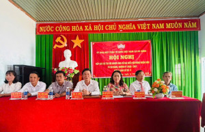 Bù Đăng: Tổ chức hội nghị tiếp xúc cử tri tại đơn vị bầu cử số 6