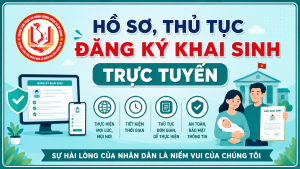 Hướng dẫn thủ tục đăng ký khai sinh