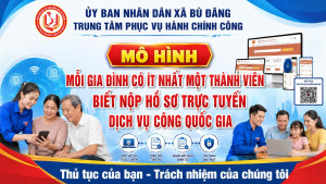 Bù Đăng ra quân mô hình “Mỗi gia đình có ít nhất một thành viên biết nộp hồ sơ trực tuyến”