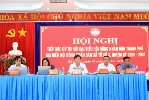Bù Đăng: Đại biểu HĐND thành phố và HĐND xã tiếp nhận 11 lượt ý kiến tại buổi tiếp xúc cử tri