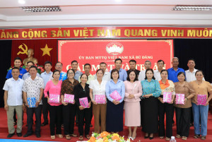 Bù Đăng: Sơ kết công tác Mặt trận 6 tháng đầu năm, triển khai nhiệm vụ trọng tâm 6 tháng cuối năm 2026