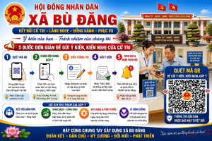Bù Đăng: Hội đồng Nhân dân xã triển khai mô hình "Kết nối cử...