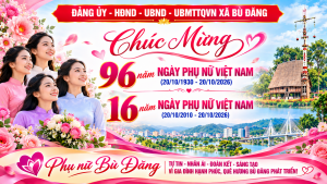 Chúc mừng 96 năm thành lập Hội LHPN Việt Nam (1930 - 2026) và 16 năm Ngày Phụ nữ Việt Nam 20-10