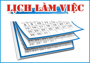 Lịch làm việc UBND xã Tuần 14 (điều chỉnh lần 5)