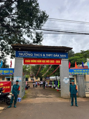 BAN CHQS XÃ BÙ GIA MẬP, TỈNH ĐỒNG NAI BẢO VỆ AN NINH TRẬT TỰ LỄ KHAI GIẢNG NĂM HỌC 2025- 2026 TRÊN ĐỊA BÀN.