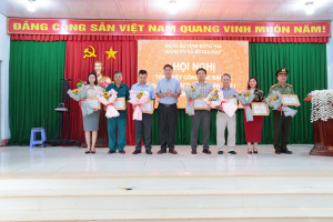 ĐẢNG ỦY XÃ BÙ GIA MẬP TỔ CHỨC HỘI NGHỊ TỔNG KẾT CÔNG TÁC ĐẠI...