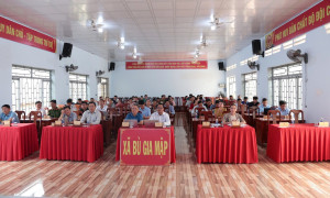 BÙ GIA MẬP: TẬP HUẤN TRỰC TUYẾN SỬ DỤNG ỨNG DỤNG “SỔ TAY ĐẢNG VIÊN ĐIỆN TỬ”