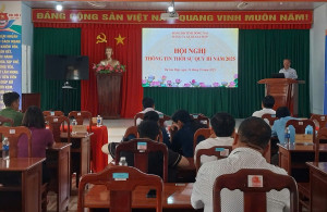 ĐẢNG BỘ XÃ BÙ GIA MẬP TỔ CHỨC HỘI NGHỊ THÔNG TIN THỜI SỰ QUÝ III NĂM 2025