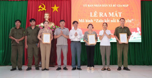 BÙ GIA MẬP RA MẮT MÔ HÌNH “ZALO KẾT NỐI BÌNH YÊN”