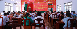 XÃ BÙ GIA MẬP TỔ CHỨC HỘI NGHỊ LIÊN TỊCH LẤY Ý KIẾN CỬ TRI NƠI CÔNG TÁC ĐỐI VỚI NGƯỜI ỨNG CỬ ĐẠI BIỂU HĐND XÃ NHIỆM KỲ 2026 – 2031
